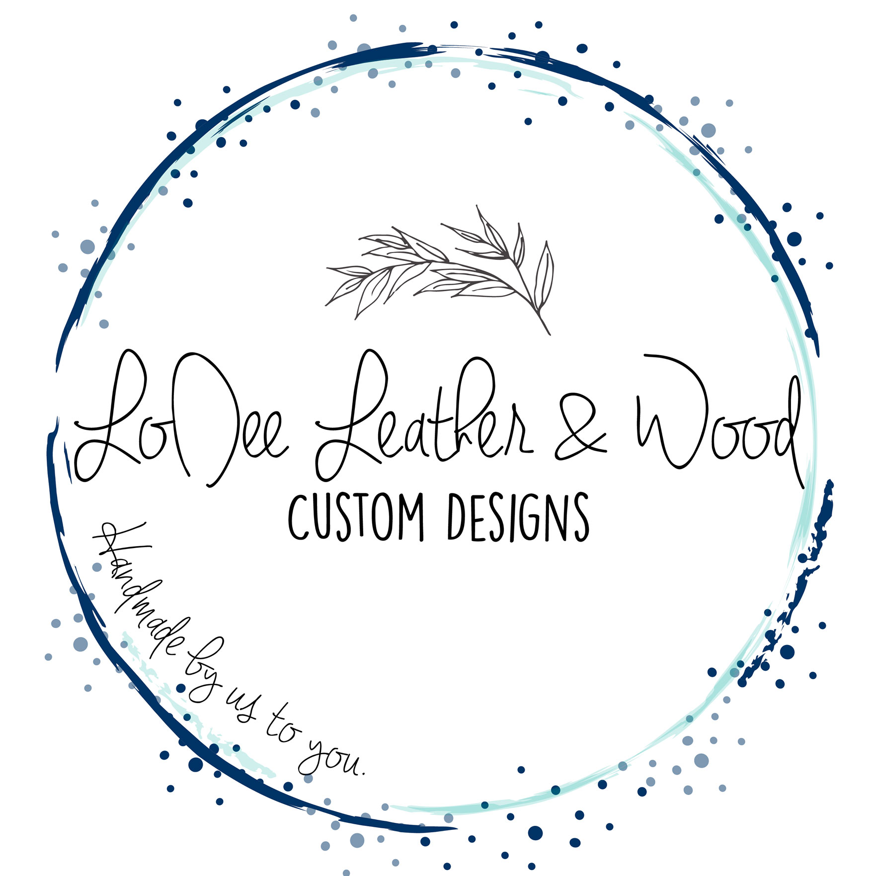 LoDee Leather & Wood Logo